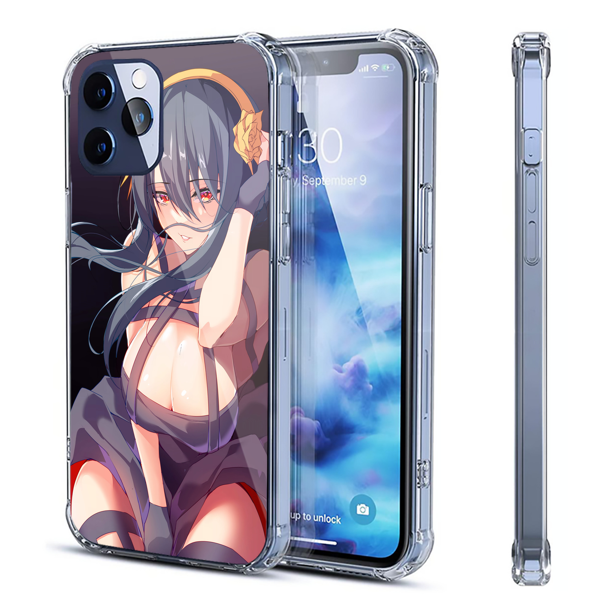 （画像用） SPY×FAMILY间谍家家酒 【iPhone 12シリーズ対応】透明スマホケース（クリアソフトケース）